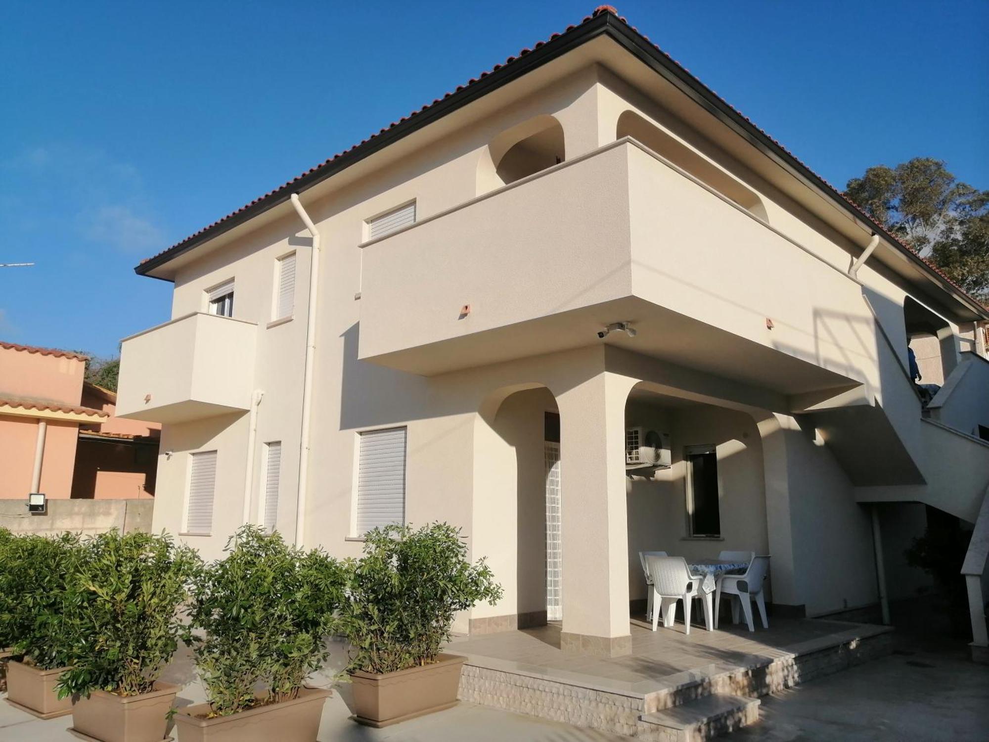 Residence Mare Azzurro Balestrate Kültér fotó